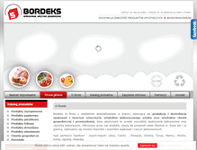 Tablet Screenshot of bordeks.pl